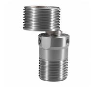 Rubinetto angolare Tap Adapter - Adjustable Stainless Steel Curved Base | Robust Shower Head Accessory for Kitchen & Bathroom, Easy to Clean and Install