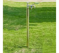 Rubinetto antigelo per esterni, beccuccio in ottone, montaggio a pavimento, ideale per l'idratazione del giardino e del cortile, soluzione di approvvigionamento idrico durevole e resistente alle