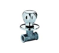 RUBINETTO ARRESTO DA INCASSO DANUBIO PAFFONI BAGNO CUCINA DA 1/2"