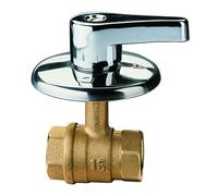 Rubinetto Arresto Incasso a Sfera in Ottone con Maniglia ½ ITAP