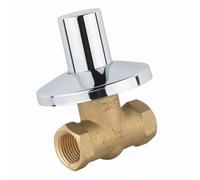 RUBINETTO ARRESTO INCASSO A VITONE IN OTTONE CON CAPPUCCIO 1/2" ZAGI S.R.L.