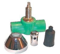 RUBINETTO ARRESTO PPR A SALDARE VERDE MM 20 PZ 1