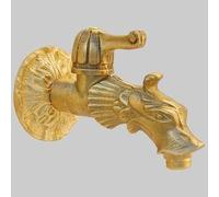 RUBINETTO ARTISTICO CON ATTACCO PORTAGOMMA 1/2 Giallo Rubinetti Ornamentali