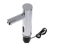 Rubinetto automatico for lavabo con sensore a infrarossi for bagno, rubinetto for lavabo senza contatto montato su piattaforma(Hot and cold)