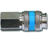 RUBINETTO AUTOMATICO UNIVERSALE FEMMINA ARIA COMPRESSA COMPRESSORE RACCORDI 1/4