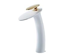 Rubinetto bagno Basin Faucets Waterfall Bathroom Faucet Single Handle Mixer Tap Bath Antique Brass Sink Water Crane Silver Taps(Color-04)