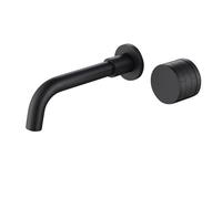 Rubinetto bagno Brass Brushed Nickel Bathroom Faucet With Simple Embedded Design And Dual Hole Hot And Cold Water Basin Mixer(Color-2)