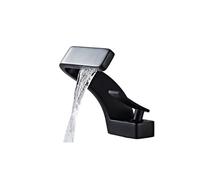 Rubinetto Bagno Brushed Gold Basin Faucet Black Bathroom Mixer Tap Deck Mounted Sink Hot And Cold Water Chrome Taps(COLOR-6)