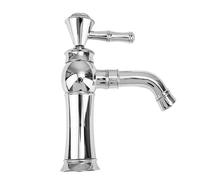 RUBINETTO BAGNO CASA STILE ANTICO DIAMANTE MISCELATORE LAVANDINO CROMATO 2303