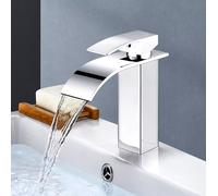 RUBINETTO bagno CASCATA lavabo miscelatore MONOCOMANDO bidet lavello casa ottone
