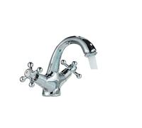 Rubinetto Bagno Faucet Bathroom Mixer In The Washbasin Taps With Two Handles Deck Mounted Hot Cold Water(Color-1)