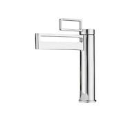 Rubinetto Bagno Gold Bathroom Sink Faucet Chrome For Black Brass Single Lever For(Short Chrome)
