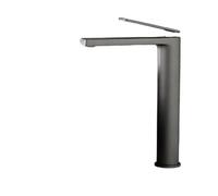 Rubinetto Bagno Lavabo Bathroom White/Gray Bronze Solid Brass Basin Sink Tall Faucet Single Handle Water Mixer Bath Tap High And Short(Color-6)