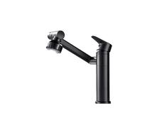 Rubinetto Bagno Lavabo Faucet Bathroom Mixer Tap Black/chrome Wash Basin Single Handle Hot And Cold Waterfall(Color-4)