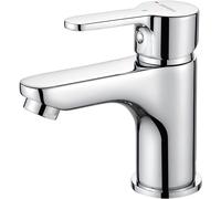 Rubinetto Bagno Lavabo, Miscelatore Lavabo Bagno Monocomando(G3/8 Pollici), Crom
