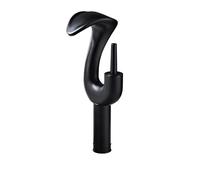 Rubinetto Bagno Lavabo Waterfall Chrome Single Handle Bathroom Faucet Solid Brass Dressing Table Sink Basin Tap With Drain Set(Color-5)