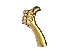 Rubinetto bagno Single Handle Basin Faucet Water Solid Brass Chrome Gold Finish Black White Bathroom Sink Mixer Tap(Gold)