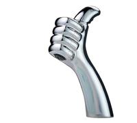 Rubinetto bagno Single Handle Basin Faucet Water Solid Brass Chrome Gold Finish Black White Bathroom Sink Mixer Tap(Chrome)