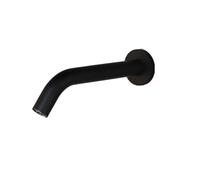 Rubinetto bagno Touchless Bathroom Sink Faucet Cold And Hot Water Automatic Motion Sensor Basin Tap Mixer With Mixing Valve Wall Mounted(Black 245mm)