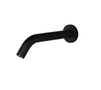 Rubinetto bagno Touchless Bathroom Sink Faucet Cold And Hot Water Automatic Motion Sensor Basin Tap Mixer With Mixing Valve Wall Mounted(Black 200mm)