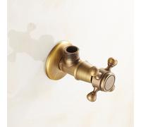 Rubinetto Bagno Valvola Ottone Antico G1/2 Valvola di Collegamento Vintage Elega