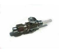 RUBINETTO BENZINA 1/8 GAS PUSH PULL ADATTO PER TRIUMPH BSA VELOCICETTE...