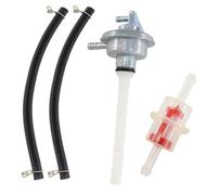 Rubinetto benzina a bassa pressione 15 mm con rubinetto benzina tubo per Piaggio TPH 50, TPH 125, Typhoon 50 DT AC, Sfera 50, NSL 50, Zip 50, NRG 50, Quartz 50, NTT 50, Free 50, Liberty 50