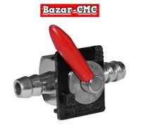 RUBINETTO BENZINA a LEVA in metallo carburante MOTO SOOTER QUAD universale