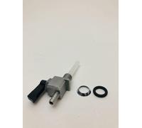 RUBINETTO BENZINA FUEL SHUT TAP ON OFF SWITCH 12X1.25 USCITA 6MM UNIVERSALE CD17