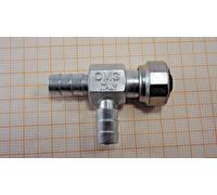 Rubinetto Benzina Passante Rasaerba Kynast® 90° 8Mm OMG - 1A Qualità Italia