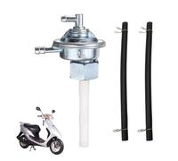 Rubinetto Benzina per Scooter M16 x 1,5,Serbatoio in Metallo con Tubo Della Benzina,Rubinetto a Depressione Serbatoio Ricambio per Scooter GY6 50cc 60cc 80cc 125cc 150cc ATV Go Kart Mobylette