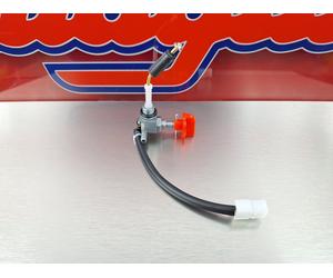 Rubinetto Benzina ROSSO Serbatoio con Spia Riserva M12x1 MALAGUTI FIFTY TOP 1997