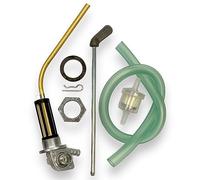 Rubinetto Benzina Serbatoio con riserva Compatibile con Vespa PX,PE 125,150,200,Arcobaleno Con Filtro e Tubo Benzina