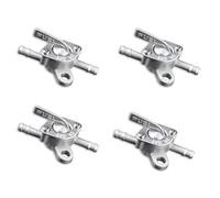 Rubinetto Benzina Serbatoio Gas Interruttore del Carburante Serbatoio Interruttore Serbatoio Carburante Rubinetto del Carburante Moto Interruttore Benzina Valvola per Ciclomotori Moto e Quad 4 Pezzi
