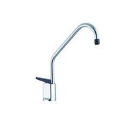 Rubinetto Beverino A Colonna Con Pulsante Cromato 3/8" - Porta E Bini