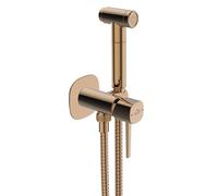 Rubinetto bidet a incasso POLA Laveo con set doccia, rame