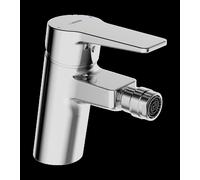 Rubinetto bidet Hansa Hansatwist, con scarico, scarico: 121 mm, 09063283