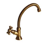 RUBINETTO BRONZATO CON CANNA GIREVOLE PER LAVELLO DECOGARDEN PARIGI