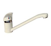 Rubinetto canna bassa miscelatore monocomando per lavello okite avena - Mod. Eur