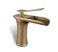 Rubinetto Cascata Vintage Miscelatore Lavabo Bagno Cascata Monoforo Rubinetto Bagno Lavabo Antico A Leva Singola