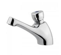 RUBINETTO COLLO CIGNO A PULSANTE ARRESTO TEMPORIZZATO Cromo