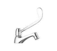 RUBINETTO COLLO CIGNO CON LEVA CLINICA Cromo - 1/2