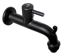 RUBINETTO COLORATO OTTONE ANTRACITE 1/2 BEL-FER GIARDINO FONTANA