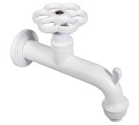 Rubinetto Colorato per Fontana da Giardino in Ottone Belfer RUB/022 Bianco