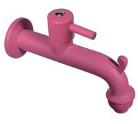 Rubinetto Colorato per Fontana da Giardino in Ottone Belfer RUB/023 Ciclamino