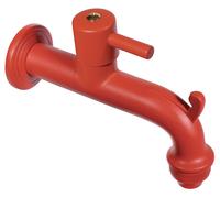 Rubinetto Colorato per Fontana da Giardino in Ottone Belfer RUB/023 Rosso