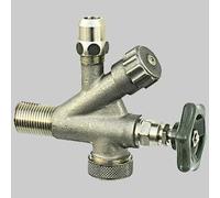 RUBINETTO COMBINATO SOTTOLAVABO E LAVATRICE SABBIATO Ø 10 3/4x1/2