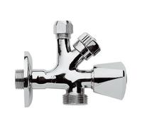 RUBINETTO COMBINATO SOTTOLAVABO LAVATRICE 1/2x3/4