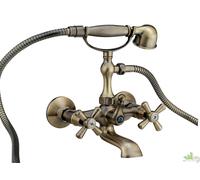 Miscelatore Rubinetto per Vasca in Ottone bronzato per Bagno
