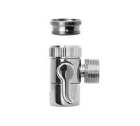Rubinetto con aeratore e deviatore 22/1 femmina 24/1 maschio cromo